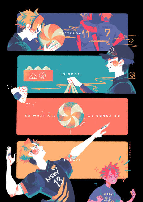 Miya Twins tribute. "The thing is, Atsumu when it comes to the love of the game...that flame burns a bit brighter in you than in me, you know?"