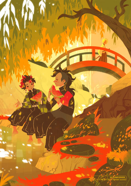 2020 KNY Planner - November Page Illustration