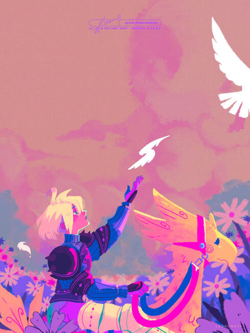 Ramza Beoulve tribute art. This entire game was a masterpiece.